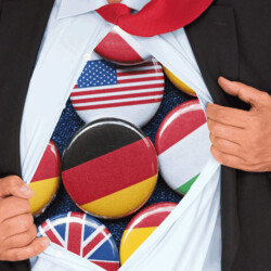 International, Buttons, Flaggen, Fahnen [Quelle: Fotolia.com, Autor: DOC RABE Media]