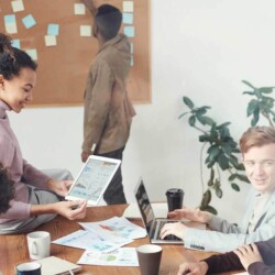 Praktikantenprogramm Teamwork [Quelle: Pexels, fauxels]