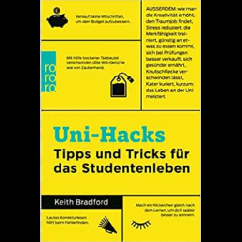 Cover Uni-Hacks Buchtipp