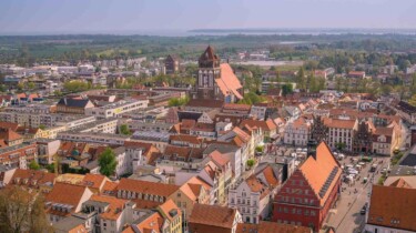 Stadtansicht von Greifswald
