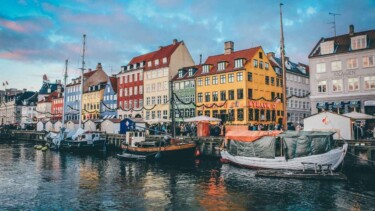 Bunte Häuser in Kopenhagen