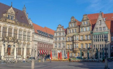 Rathausplatz in Bremen