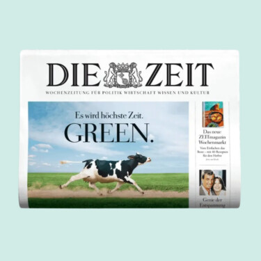 Eine Ausgabe der Zeitung DIE ZEIT Print