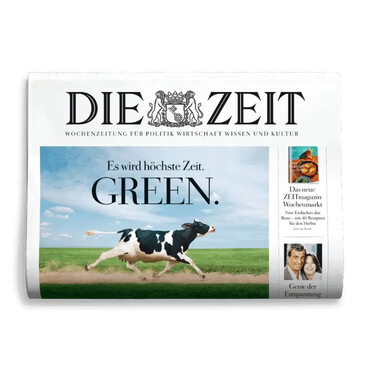 Eine Ausgabe der Zeitung DIE ZEIT Print