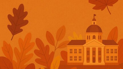 Ein Herbstilicher Campus