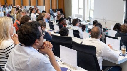 Studierende in einem Hörsaal