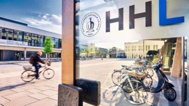 HHL Campus Fahrräder