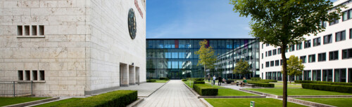 Campus der HDBW in München-Riem.