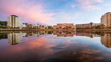 Bond University Sonnenuntergang Campus
