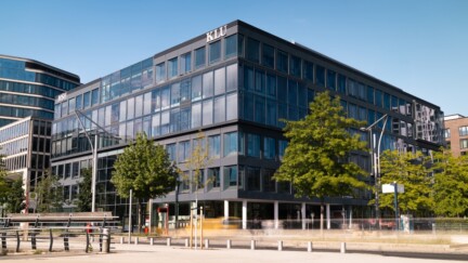 Ein Gebäude der Kühne Logistics University