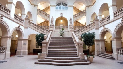 Foyer des Amtsgerichts Darmstadt