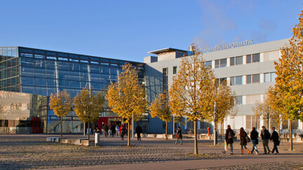 Der Campus der TUM School of Computation, Information and Technology (CIT)