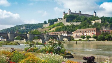 Landschaftsaufnahme in Würzburg
