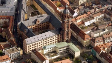 Luftaufnahme der Universität Würzburg