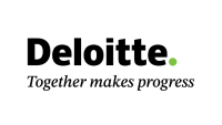 Logo Deloitte "Together makes progress"