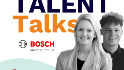 Cover von Folge 11 von TALENT Talks mit Julia Büker und Patrick Micko von Bosch