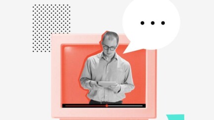 Ein Mann steht in einem Computer [© Lustre – stock.adobe.com]