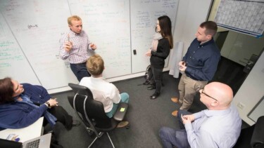 Im Agile Training Center der Allianz [Quelle: Allianz]