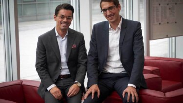 Dr. Maximilian Federhofer und Tobias Tschiersky sind Führungskräfte bei der Allianz [Quelle: Allianz]