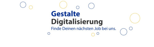 Schriftzug: Gestalte Digitalisierung
