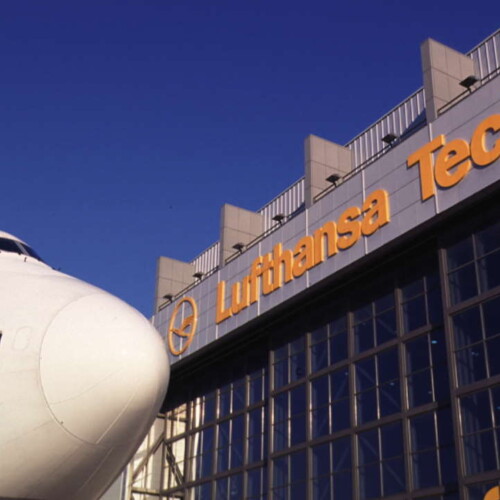 Lufthansa Technik, Flugzeug [Quelle: Lufthansa Technik, HAM TS/M]