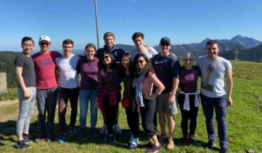 Trainee bei Munich RE Hiking Trip [Quelle: Munich RE]