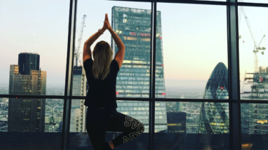 Yoga in London [Quelle: Vodafone]