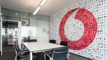 Meeting-Raum bei Vodafone [Quelle: Vodafone]