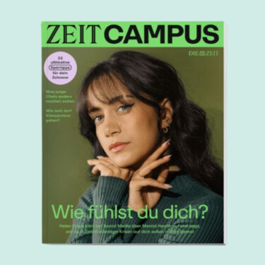 Darstellung einer Ausgabe ZEIT Campus Print.
