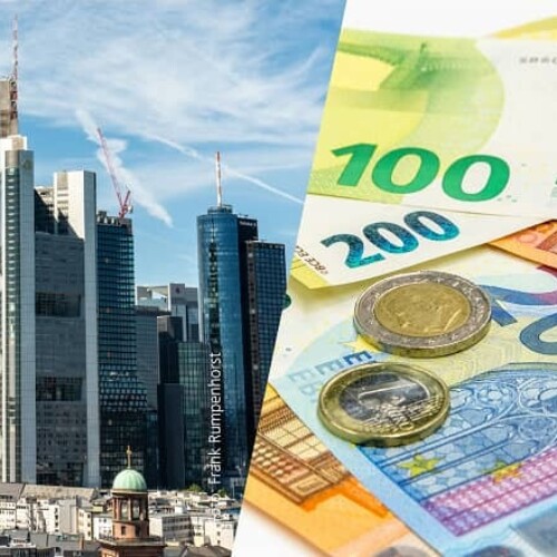 Symbolbild Geld, Frankfurt, Gebäude, Deutsche Bundesbank